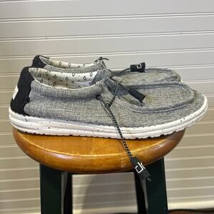 HeyDude Wally Pilot Herringbone Slip On Shoes Men’s Size 11